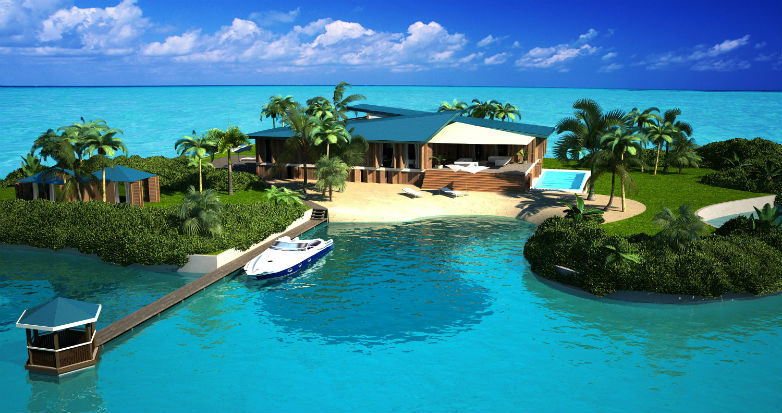 Maldives Dutch Docklands development.