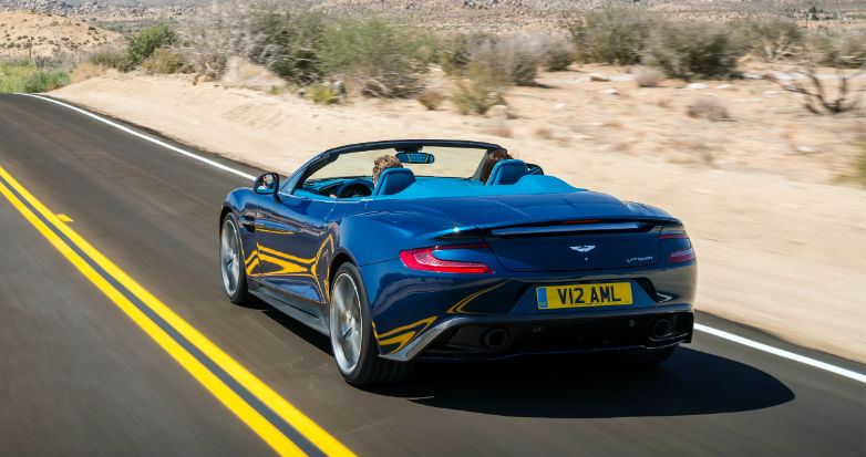 Aston Martin’s Vanquish Volante