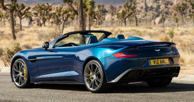 Aston Martin’s Vanquish Volante