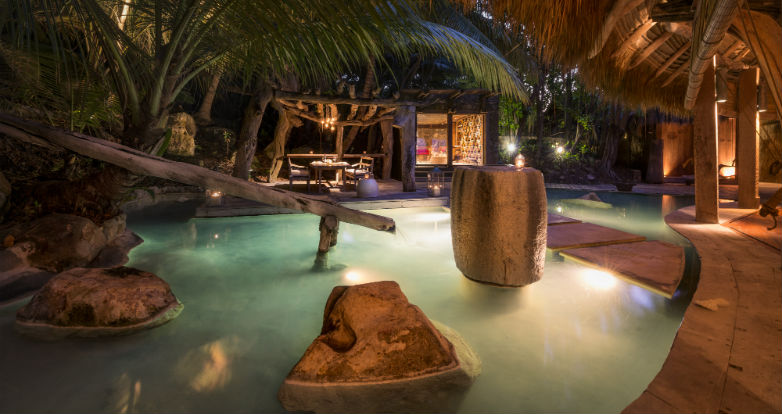 North Island romantic hotel.