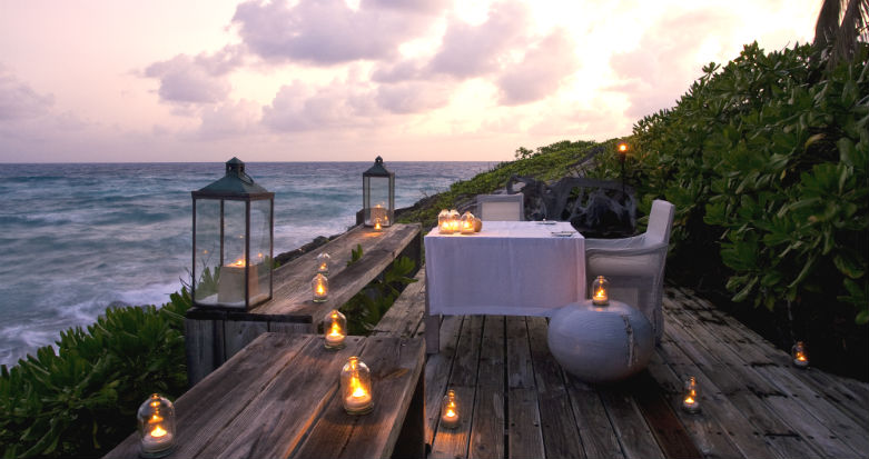 North Island romantic hotel.