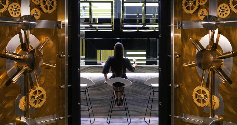 Cigar Bar Vault JW Marriot Marquis Dubai.