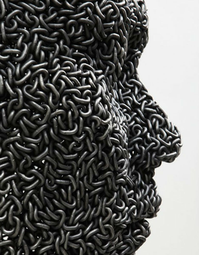 Young-Deok Seo chain art sculptures.