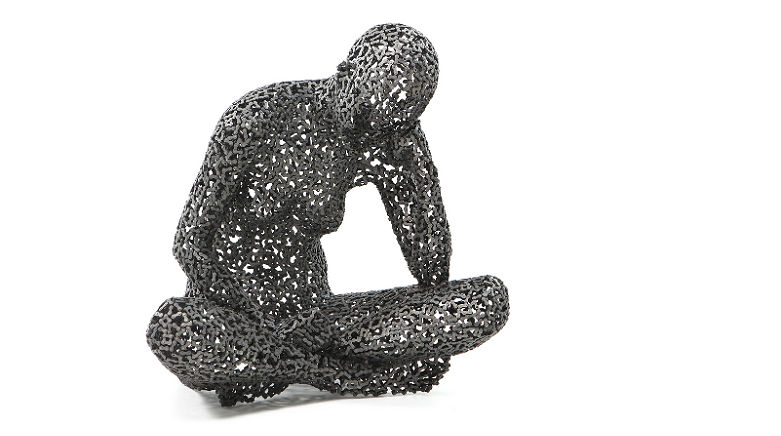Young-Deok Seo chain art sculptures.