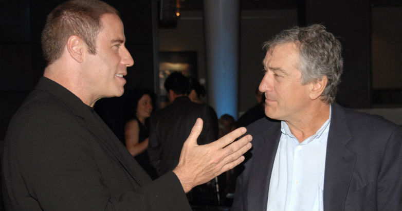 John travolta and Robert  de Niro