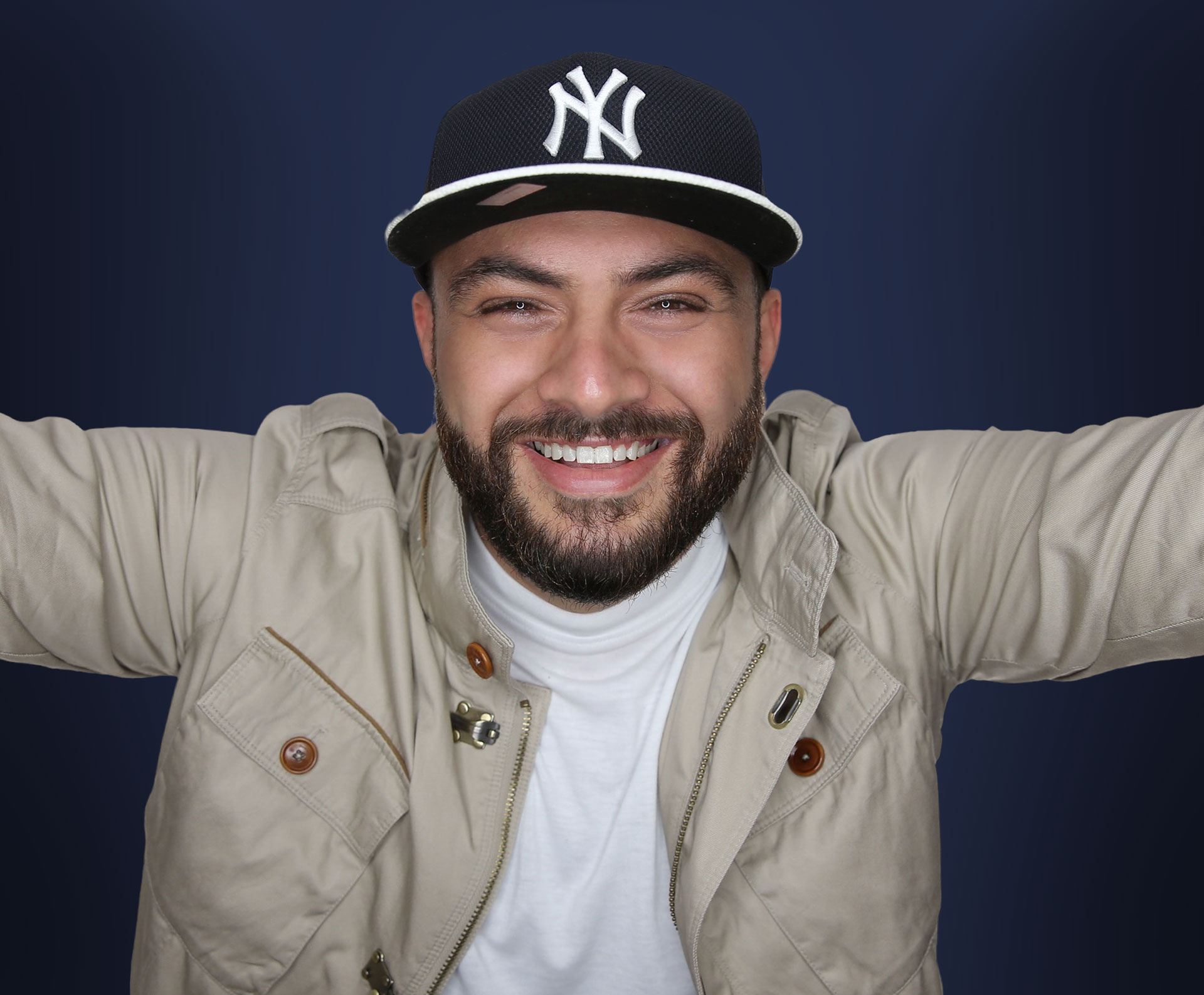 Jack Sleiman smiling into the camera.