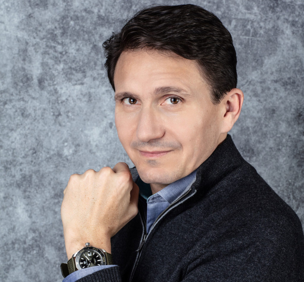 Creative director of TAG Heuer, Guy Bove.