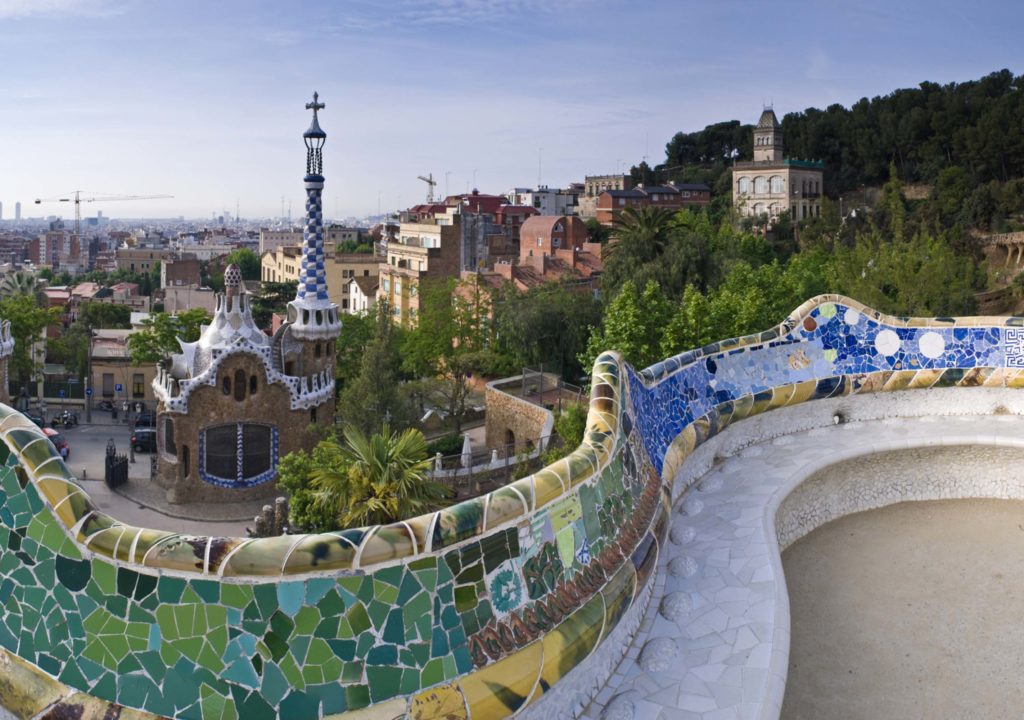 Parc Guell in Barcelona.