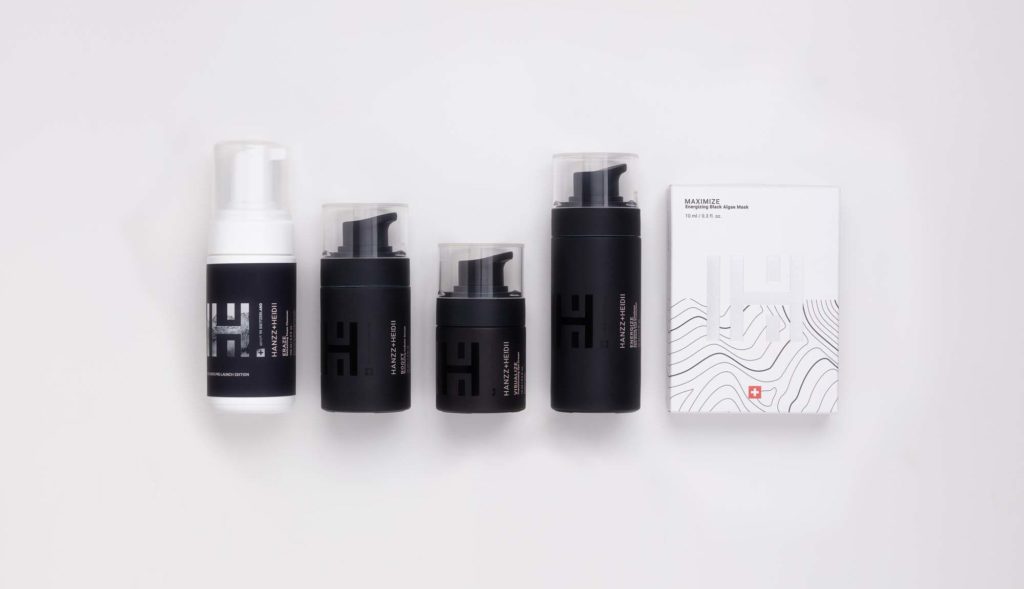 Hanzz & Heidi skincare.