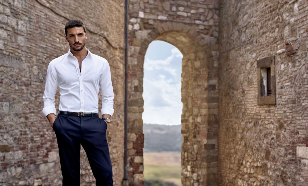 Dolce & Gabbana model Mariano di Vaio.
