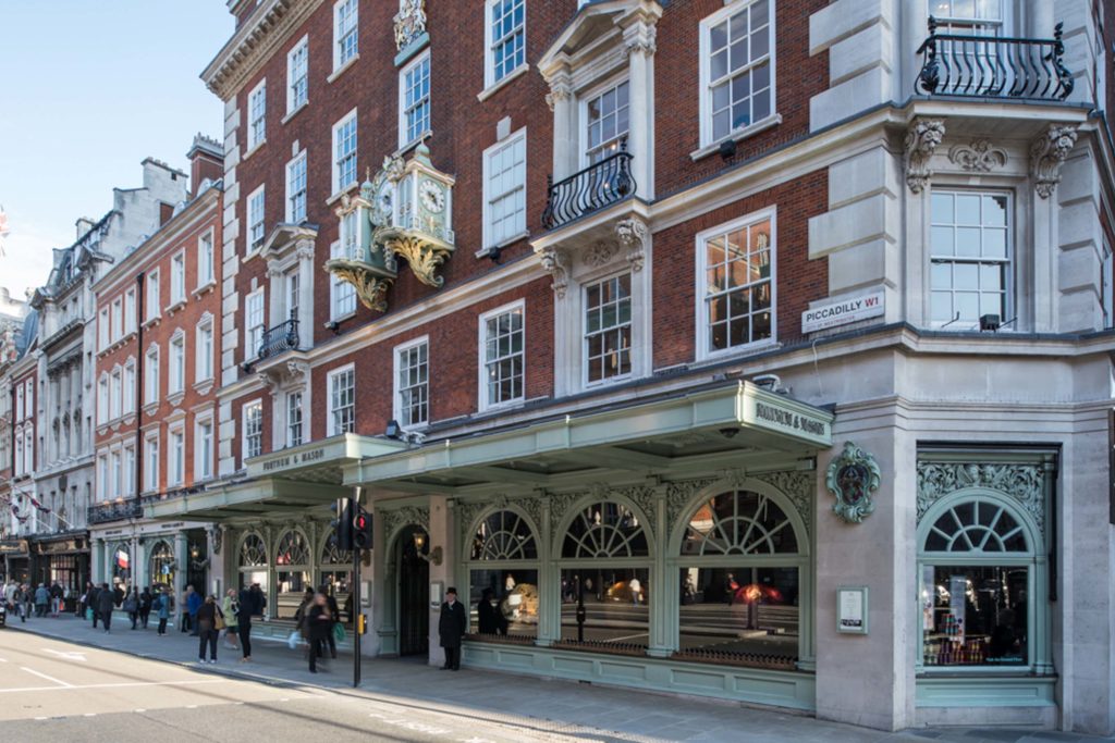 Fortnum and Mason store in London.