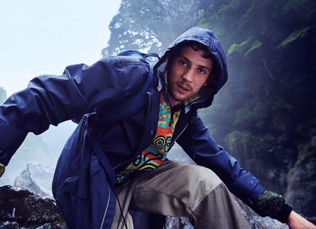 Josh O'Connor models for Loewe.