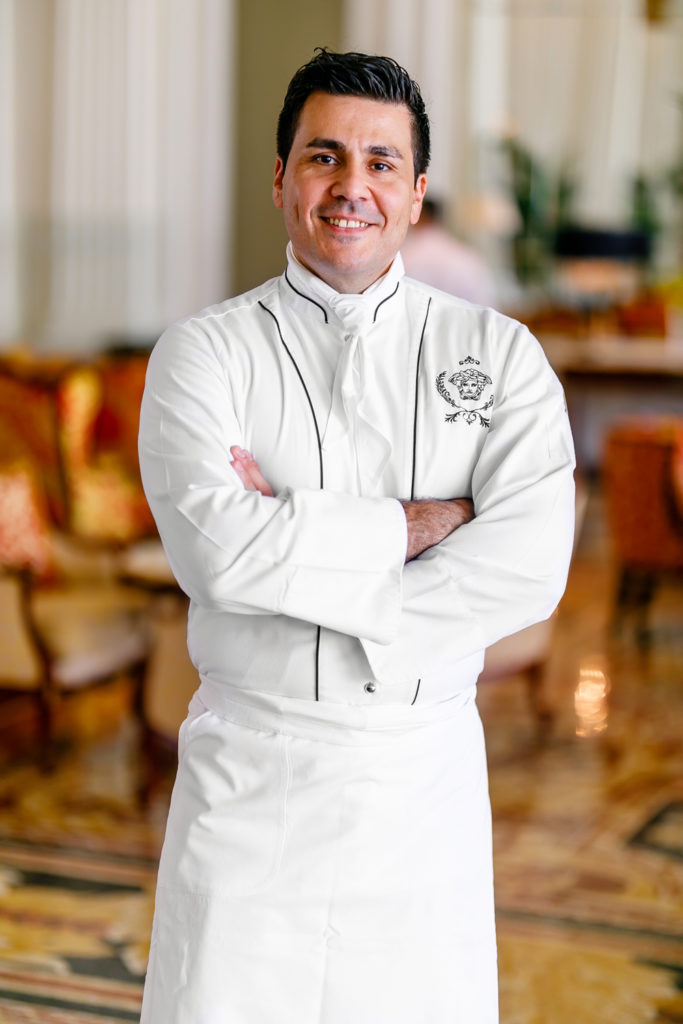 Chef Mansour Memarian of Palazzo Versace Dubai.