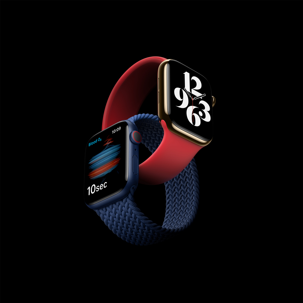 Apple Series 6 with infinity loop